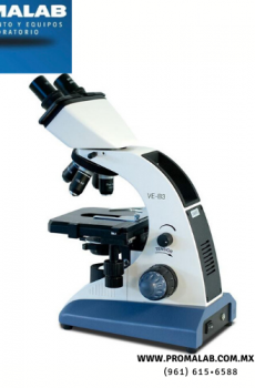 Microscopio binocular biológico VELAB Modelo VE-B3