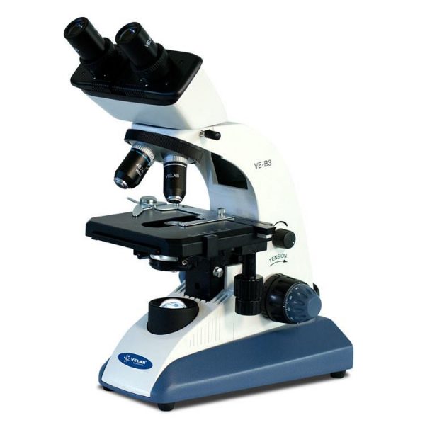Microscopio binocular biológico VELAB Modelo VE-B3